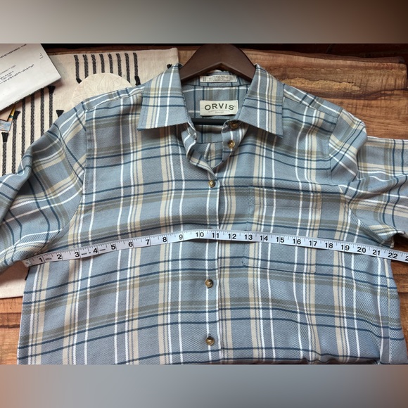 Orvis Women’s Snowy River Brushed Knit Long-Sleeved Shirt - Picture 4 of 5